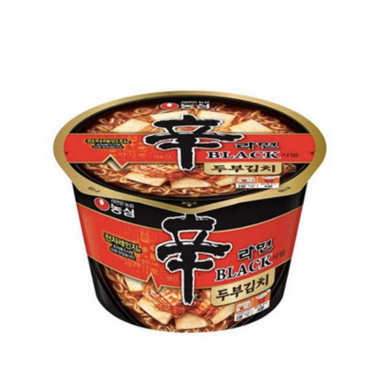 農心黑版辛辣麵 豆腐泡菜杯麵